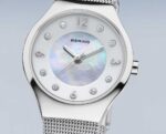 BERING/ベーリング 11427-004 レディース クラシックスカンジナビアン カービングメッシュ シルバー